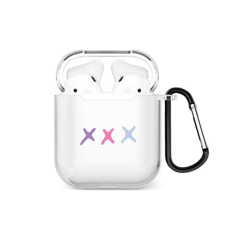 Cute xXx AirPods Şeffaf Kılıf Casen Store 